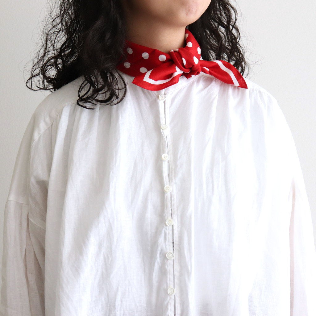 POLKA DOT SCARF #red [no.6877]