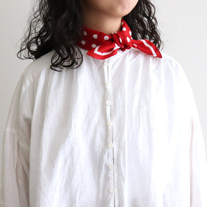 POLKA DOT SCARF #red [no.6877]