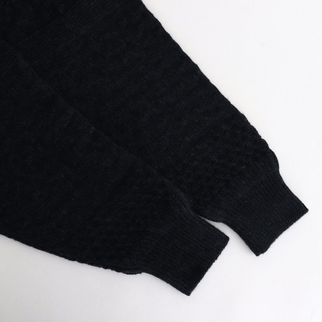 Sankayo ​​cable knit P/O #Navy [242805]