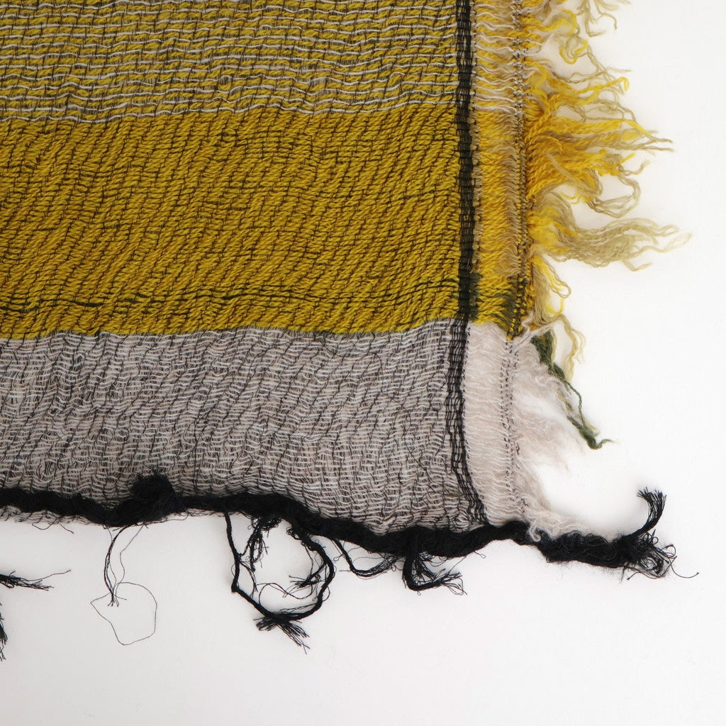 roots shawl MIDDLE #E [YE-BK-1375]