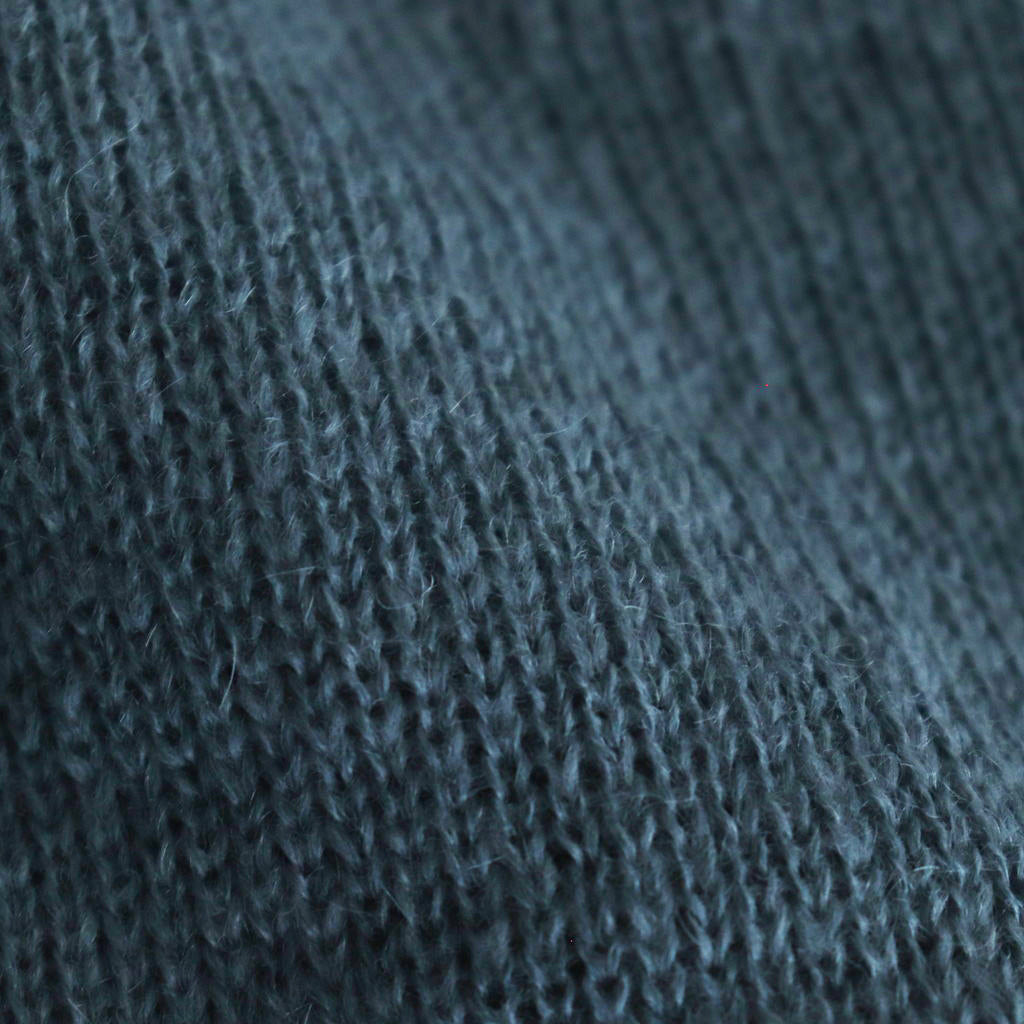 MUFFLER MOHAIR #SLATE BLUE/GREY [TMB-GNT5]