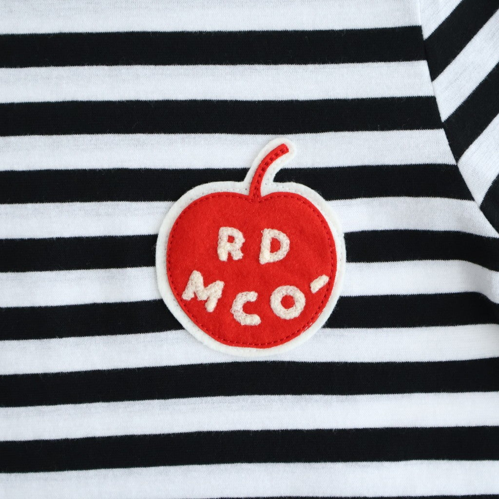 G.B. L/T SHIRT APPLE PATCH #Black Fat [no.8030]