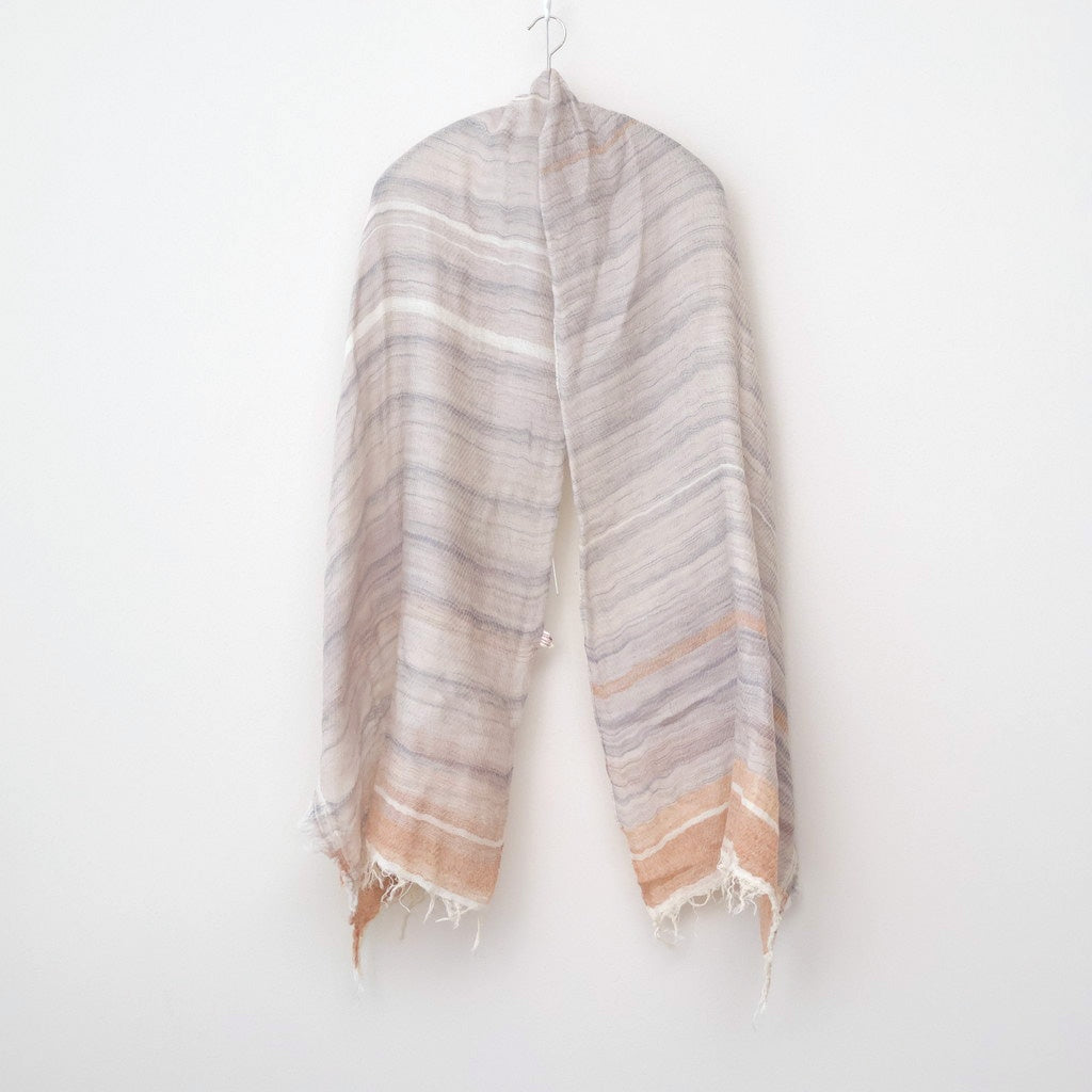 roots shawl MIDDLE #O [BE-GY-828]