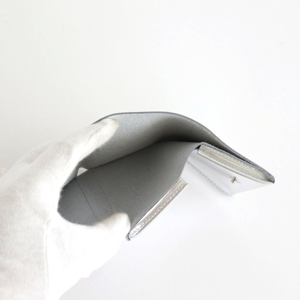 FOLD WALLET #MIRROR SILVER [TMB-2595N]