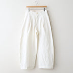 HW wide trousers #Off white [261507]