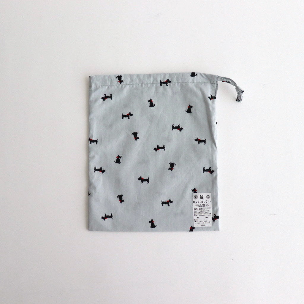 C.T DRAWSTRING BAG (S) #terrier [no.6929]
