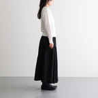 此処にある：ティアードスカート #black [13261-03212]