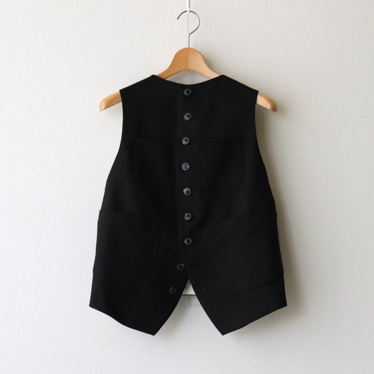 Poets vest #black [TLF-125-ve002-ht]