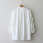 指間の光 Flared blouse #white [TLF-125-sh003-vcg]