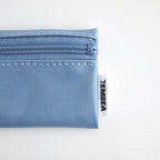 FLAT POUCH MINI #CELESTE-BLUE [TMB-2352A]