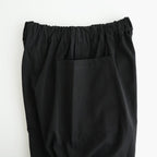 Perriere Cotton Pants #BK [A232262PP902]