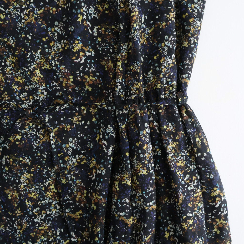 LIBERTY FABRICS ETERNAL COLLECTION Sleeveless A-line dress #Reflections [TLF-226-OP001-lpl]