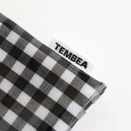 Drawstring purse POCHETTE #GINGHAM BLACK [TMB-2137A]