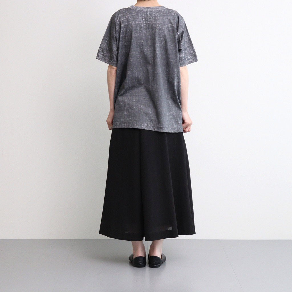 Translucent Silence Circular skirt #Black [TLF-225-sk005-cdv]