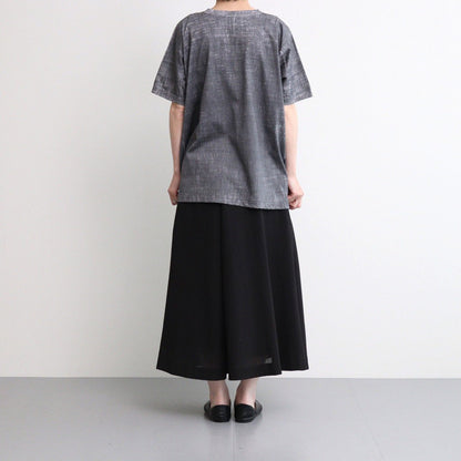 Translucent Silence Circular skirt #Black [TLF-225-sk005-cdv]