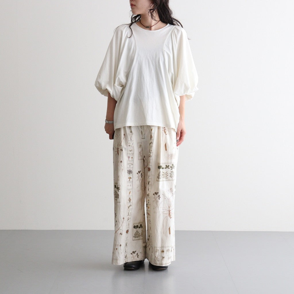 芽：パフスリーブプルオーバー #antique white [13262-04107]