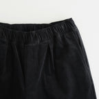 11WALE CORDUROY EASY WIDE PANTS #9900 BLACK [GNMDS2052CP]