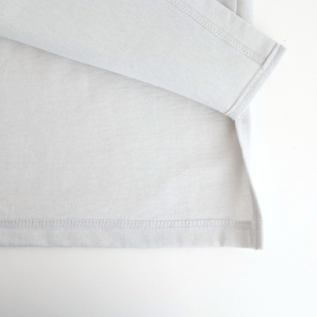 アメリカンコットン天竺 ボリュームスリーブPO #005 グレー [US260CT013]