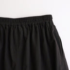 80s VOILE PLAIN WITH CUT WORK LACE EASY PANTS #9900 BLACK [INSL23224]