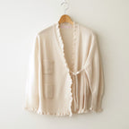 Volant cardigan #ivory [32-0028A]
