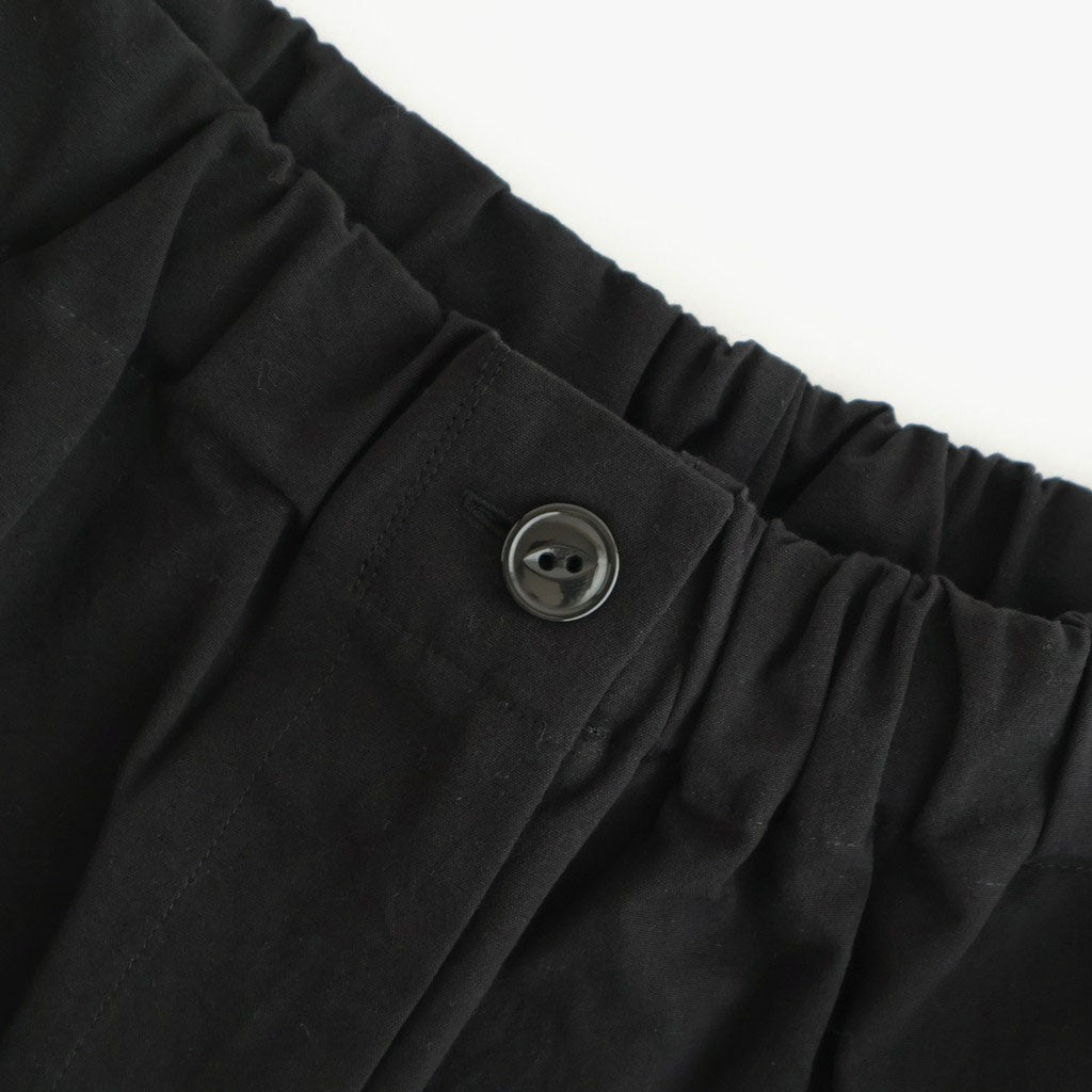 Chambon Cotton Pants #BK [A232261PP861]