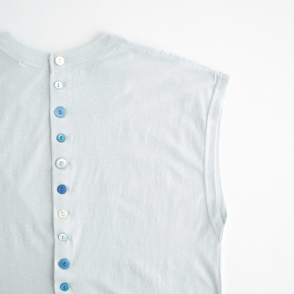 DROP CANDY BUTTON NO SLEEVE T #Light Blue [no.8194]