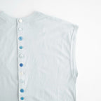 DROP CANDY BUTTON NO SLEEVE T #Light Blue [no.8194]