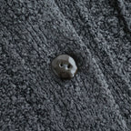 Loop-boucle pocket Cardigan #Grey [Oni065]