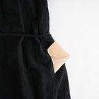 乾いた庭：レースカラーワンピース #black [13261-05111]