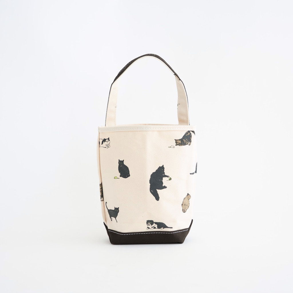 BAGUETTE TOTE MINI #CAT/CHOCO [TMB-1758H]