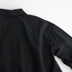 shirring blouse #paper BK [KJ602AW44]