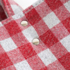 PAPER TOTE SMALL NEEDLE PUNCH #GINGHAM RED [TMB-2286H]