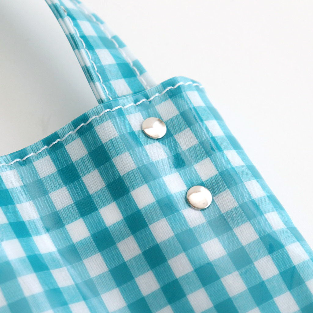 BAGUETTE TOTE MINI #GINGHAM TEAL [TMB-2381H]