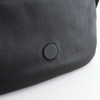 plain shoulder bag #black