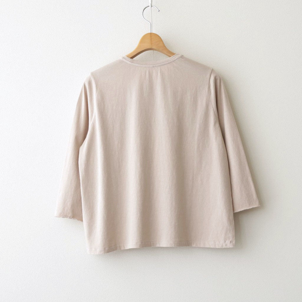 芽：フリルプルオーバー #ash rose [13262-04307]