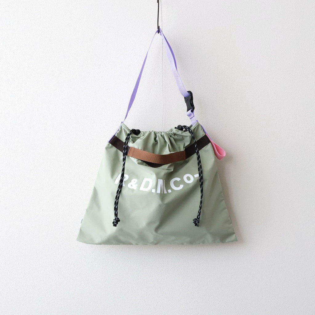WEATHER PROOF SHOPPING BAG (S) #P.Green [no.7913]