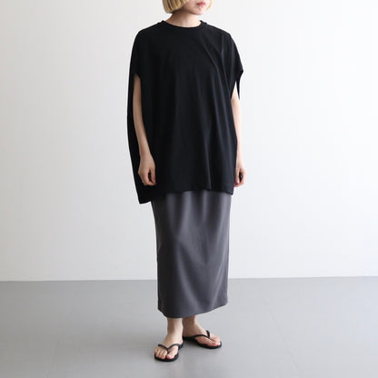 Cowl sleeve top #Black [TLF-225-cs003-ocj]