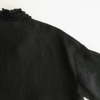 FRILL DECORATION JACKET #Black [no.7315]