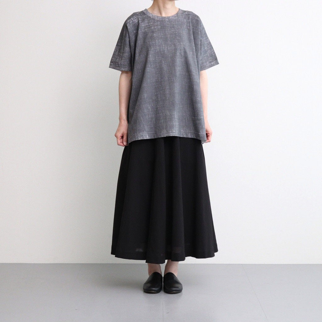 Translucent Silence Circular skirt #Black [TLF-225-sk005-cdv]