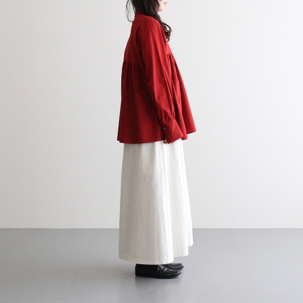 拡がる詩 Flare skirt #ecru [TLF-126-sk001-wcs]