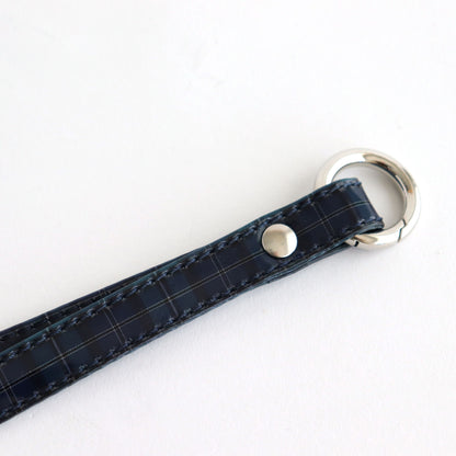 TASUKI STRAP LONG #CHECK NAVY [TMB-2353A]