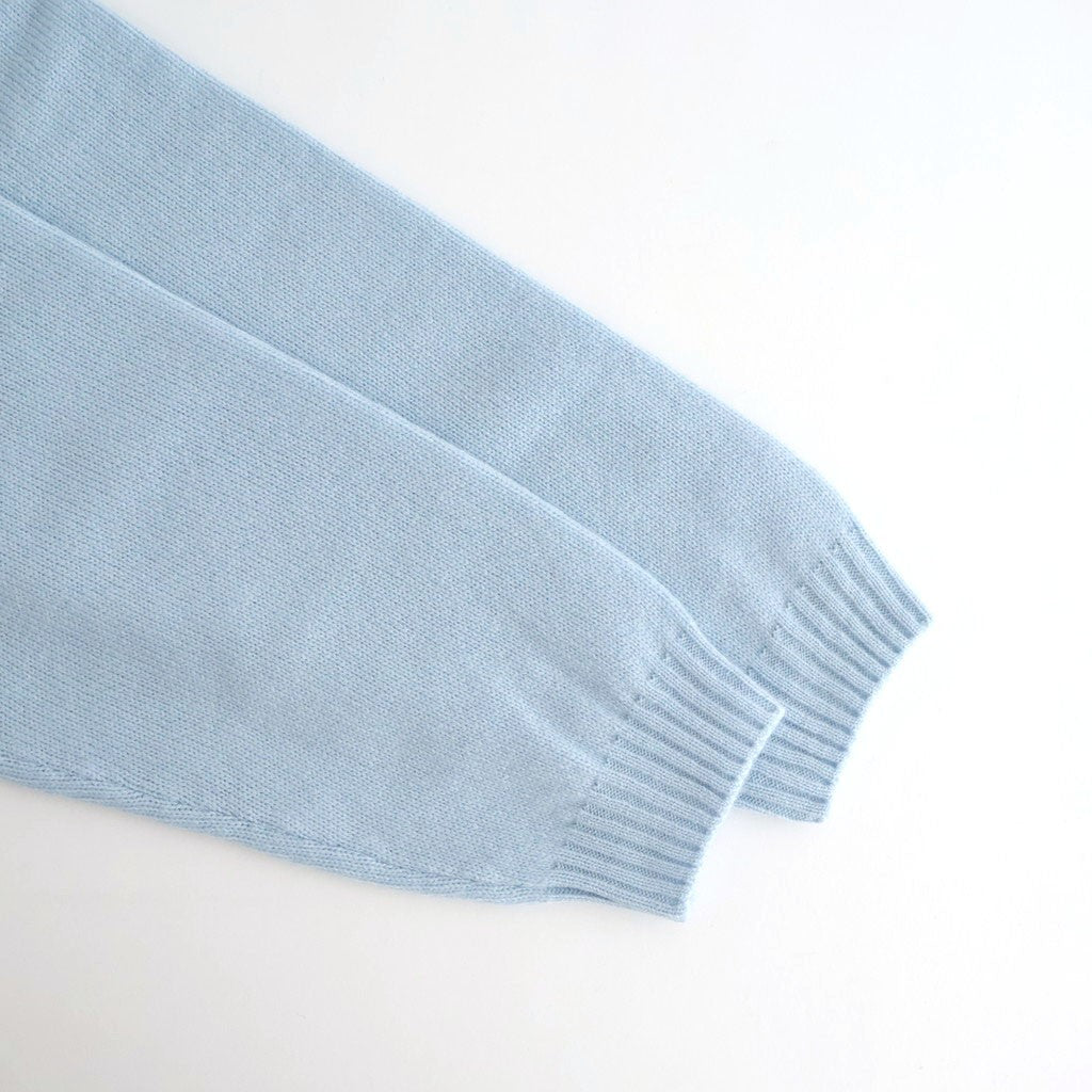 7G CREW NECK SWEATER #Sax [no.7832]