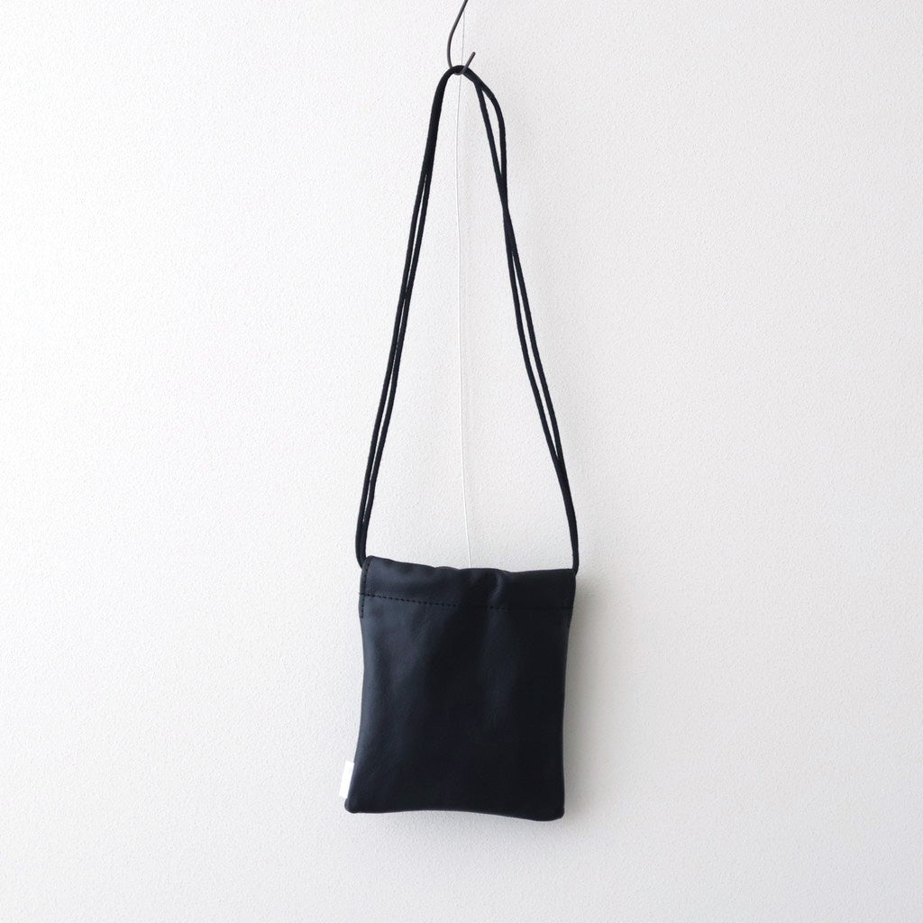 巾着POCHETTE MEDIUM #BLACK [TMB-2539A]