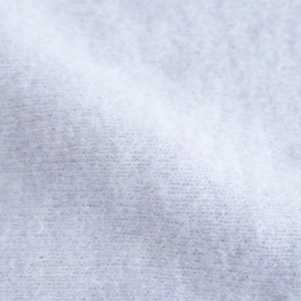 stretch superkid mohair crew-neck P/O #ice blue [WVFL-UW114]