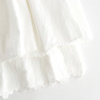 波紋の仕事：Gathered lace skirt #off white [11261-04512]