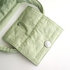WATERPROOF QUILTING MARCHE BAG (S) #Pistachio [no.7732]