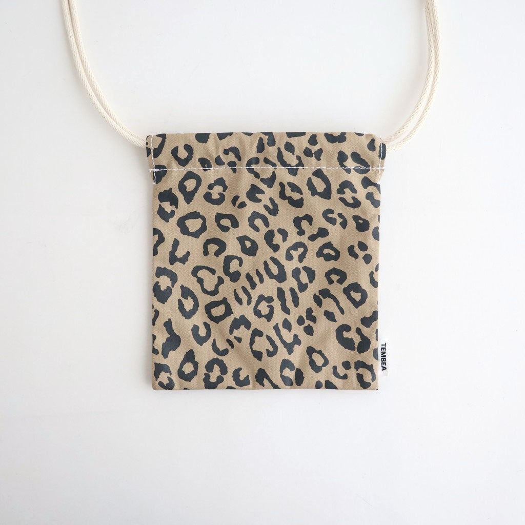 巾着POCHETTE #LEOPARD/KHAKI [TMB-2137A]