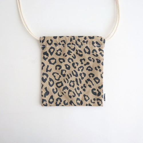 巾着POCHETTE #LEOPARD/KHAKI [TMB-2137A]