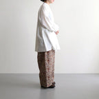 指間の光 Flared blouse #white [TLF-125-sh003-vcg]
