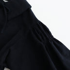 素朴な月夜 Biaude dress #navy [TLF-125-co022-ps]